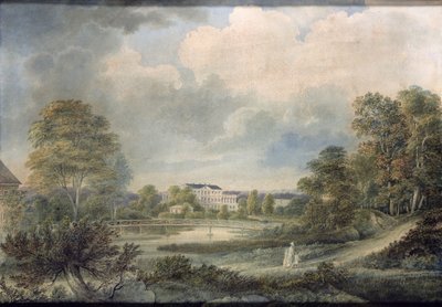 View of Safslaholm Castle in Sweden by Johan Fredrik Julin